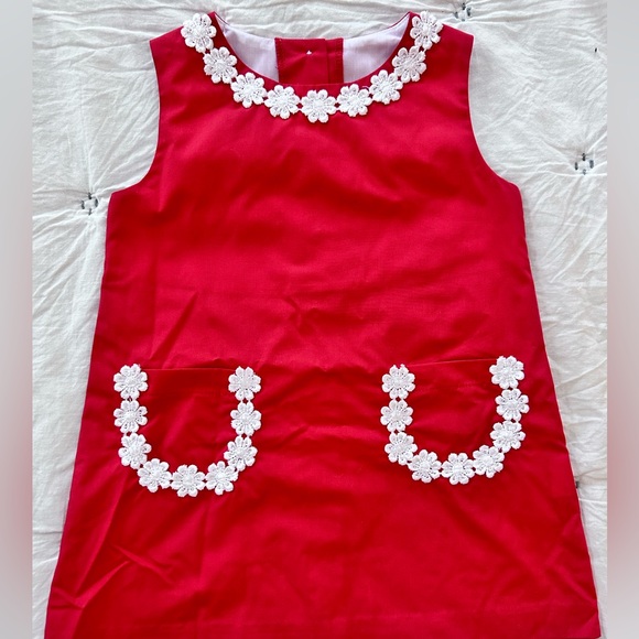 The Beaufort Bonnet Company Other - The Beaufort Bonnet Company girls red dress